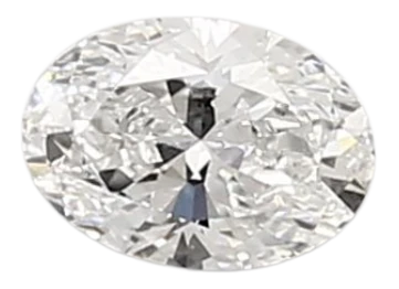 0.45 Carat D VS1 Oval Lab Diamond
