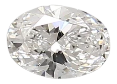 0.45 Carat D VS1 Oval Lab Diamond
