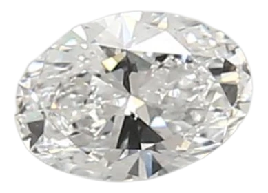 0.45 Carat D VS2 Oval Lab Diamond
