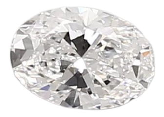 0.45 Carat D VVS1 Oval Lab Diamond