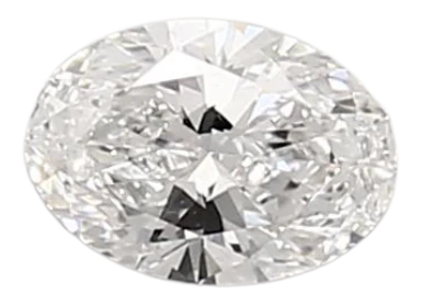 0.45 Carat D VVS2 Oval Lab Diamond