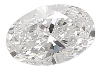 0.46 Carat E SI1 Oval Lab Diamond