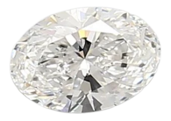 0.46 Carat E SI1 Oval Lab Diamond