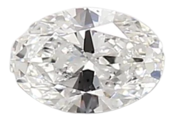 0.46 Carat E SI1 Oval Lab Diamond