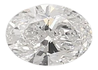 0.46 Carat E SI1 Oval Lab Diamond