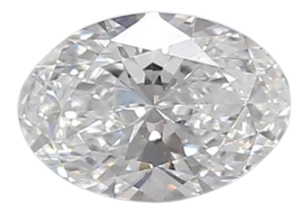 0.46 Carat D VS1 Oval Lab Diamond