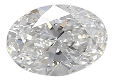 0.46 Carat D VS1 Oval Lab Diamond