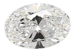 0.46 Carat E VS1 Oval Lab Diamond