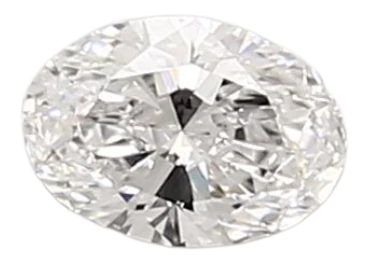 0.46 Carat D VS2 Oval Lab Diamond