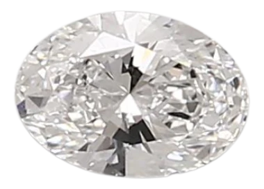 0.46 Carat D VVS1 Oval Lab Diamond