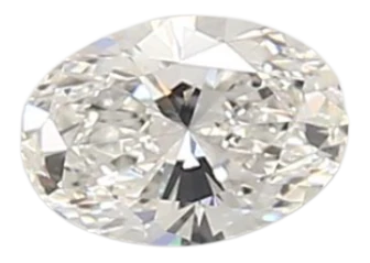 0.46 Carat F VVS1 Oval Lab Diamond