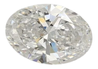 0.46 Carat D VVS2 Oval Lab Diamond