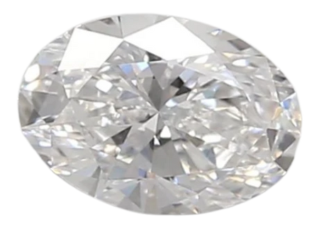 0.47 Carat D VS1 Oval Lab Diamond