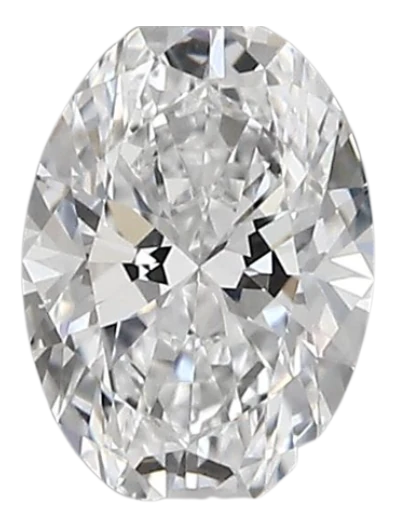 0.47 Carat D VS1 Oval Lab Diamond