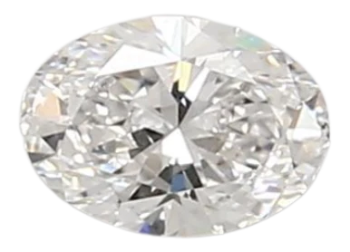 0.47 Carat D VS2 Oval Lab Diamond