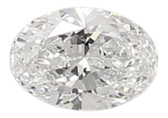 0.47 Carat D VS2 Oval Lab Diamond