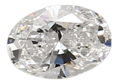 0.47 Carat D VS2 Oval Lab Diamond