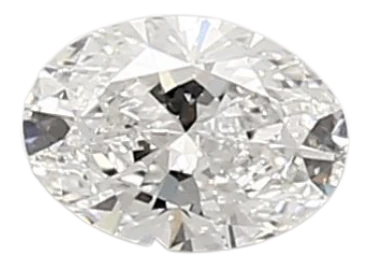 0.47 Carat D VS2 Oval Lab Diamond