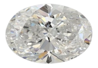 0.47 Carat D VVS2 Oval Lab Diamond