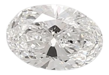 0.48 Carat E SI1 Oval Lab Diamond