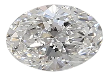 0.48 Carat E VS2 Oval Lab Diamond