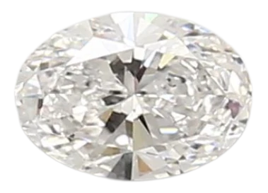 0.49 Carat D VVS2 Oval Lab Diamond
