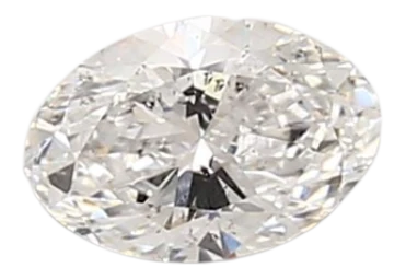 0.59 Carat E SI1 Oval Lab Diamond