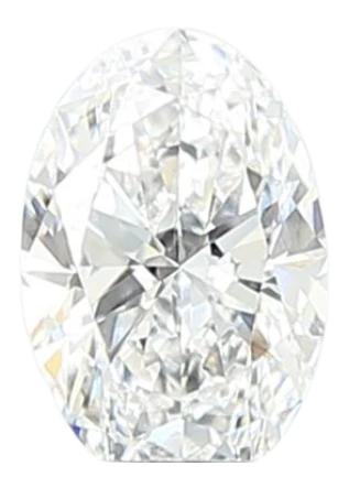 0.59 Carat D VS1 Oval Lab Diamond