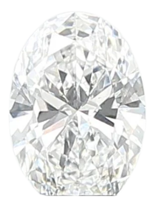 0.59 Carat D VS2 Oval Lab Diamond