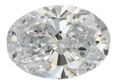0.61 Carat G VS1 Oval Lab Diamond