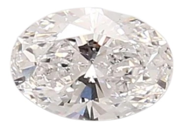 0.62 Carat E SI1 Oval Lab Diamond