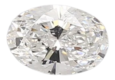 0.62 Carat E SI1 Oval Lab Diamond