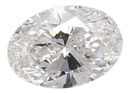 0.9 Carat D VS1 Oval Lab Diamond