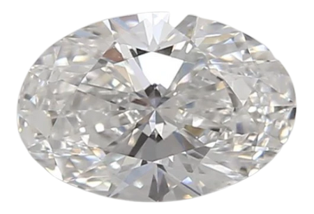 0.9 Carat E VS1 Oval Lab Diamond