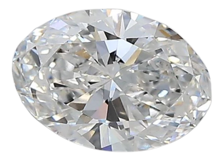 0.9 Carat E VS1 Oval Lab Diamond