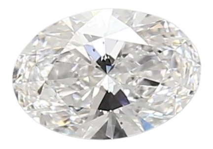 0.9 Carat E VS2 Oval Lab Diamond