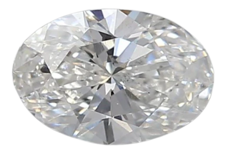 0.9 Carat E VS2 Oval Lab Diamond