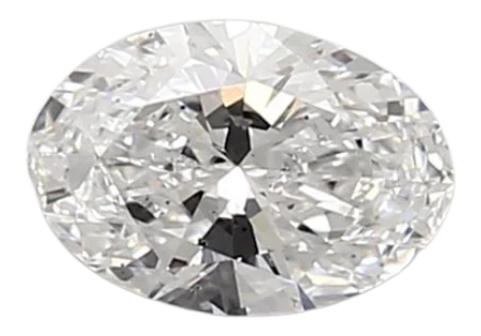 0.91 Carat D SI1 Oval Lab Diamond