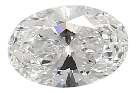 0.91 Carat D VS1 Oval Lab Diamond