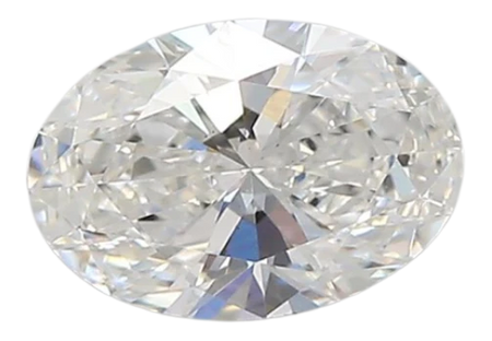 0.91 Carat E VS2 Oval Lab Diamond