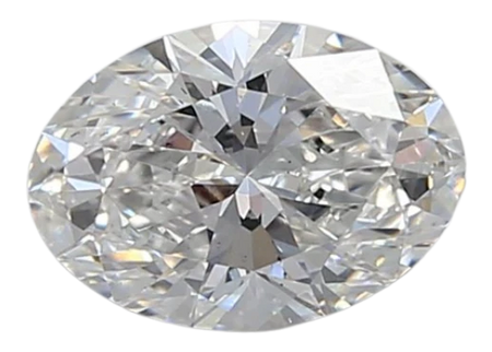 0.91 Carat E VS2 Oval Lab Diamond