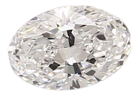 0.91 Carat D VVS2 Oval Lab Diamond