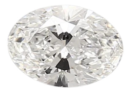 0.91 Carat E VVS2 Oval Lab Diamond