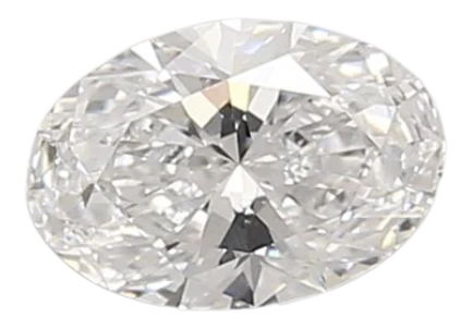 0.91 Carat E VVS2 Oval Lab Diamond