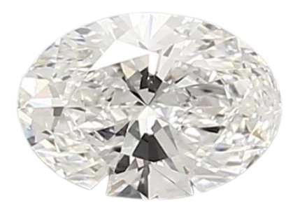 0.91 Carat E VVS2 Oval Lab Diamond