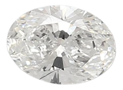 0.91 Carat F VVS2 Oval Lab Diamond