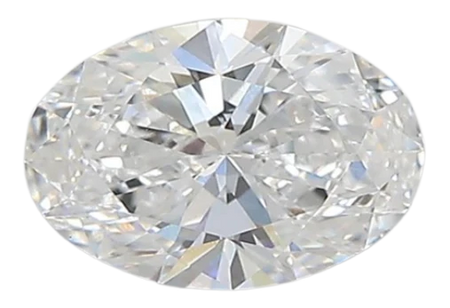 0.92 Carat D VS1 Oval Lab Diamond