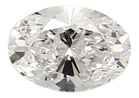 0.92 Carat D VS1 Oval Lab Diamond