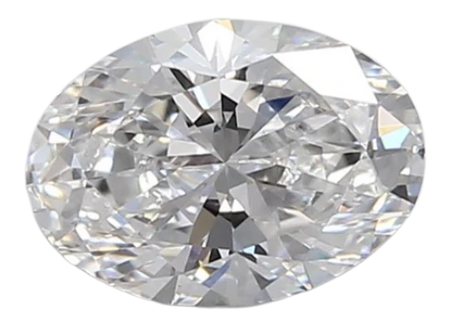 0.92 Carat D VS1 Oval Lab Diamond