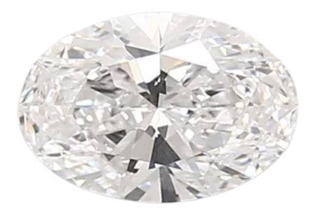 0.92 Carat D VS1 Oval Lab Diamond